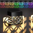 thumbnail image 1 of Muyoka Luz solar de pared para exterior LED Luz solar de escalera Luz de cerca solar de encendido/apagado automático IP65 Luz solar impermeable para patio con 2 colores de luz para patio Jardín Camino Muyoka Hogar, 1 of 7