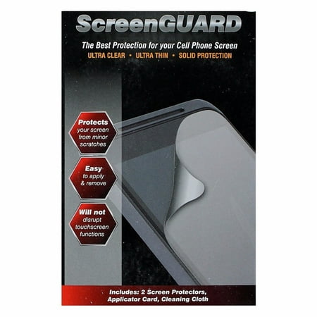 ScreenGuard Screen Protector Kit for HTC One M7 - 2 (Best Screen Protector For Htc One M7)