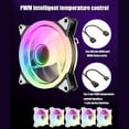 thumbnail image 6 of 2 Rings ARGB 120mm Fan with Lighting Effect, PWM Controlled, Low Noise, 6 of 13