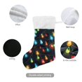 thumbnail image 3 of Christmas Lamp Light Post Christmas Stockings Xmas Stocking for Family Holiday Season Party Decorations, 3 of 8