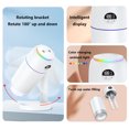 thumbnail image 3 of Humidificador de aire USB esterilización UV 5200 mAh con luz (blanco con soporte) Ndcxsfigh Libre de BPA, 3 of 9
