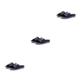 thumbnail image 4 of Qarigey Zapatillas de verano Zapatos de baño Zapatillas de playa Sandalias transpirables de moda Piscina de interior para el hogar Negro / Type1 NO1, 4 of 6