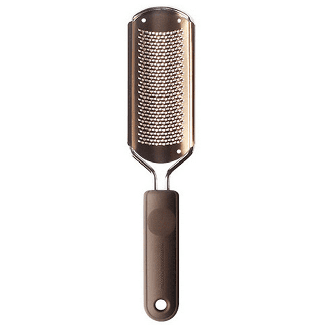 Raspador de pies, escofina para pies, lima de callos profesional de acero inoxidable para pies húmedos y secos