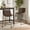 Brown, variant on 24-inch Counter Height Bar Stools Set of 2, Modern PU Leather Stool for Kitchen Island or Home, Kitchen Bar Chairs with Metal Frame