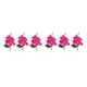 thumbnail image 2 of Orquídeas artificiales transparentes Cateissary 3 piezas multicolor, 2 of 6