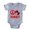 Heather Grey, variant on CafePress - Peace Love Tibet - Cute Infant Baby Football Bodysuit