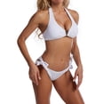 thumbnail image 2 of Bikini, Bikini de mujer de dos piezas Bikini de mujer con tiras para atar Parte superior de la línea, 2 of 6
