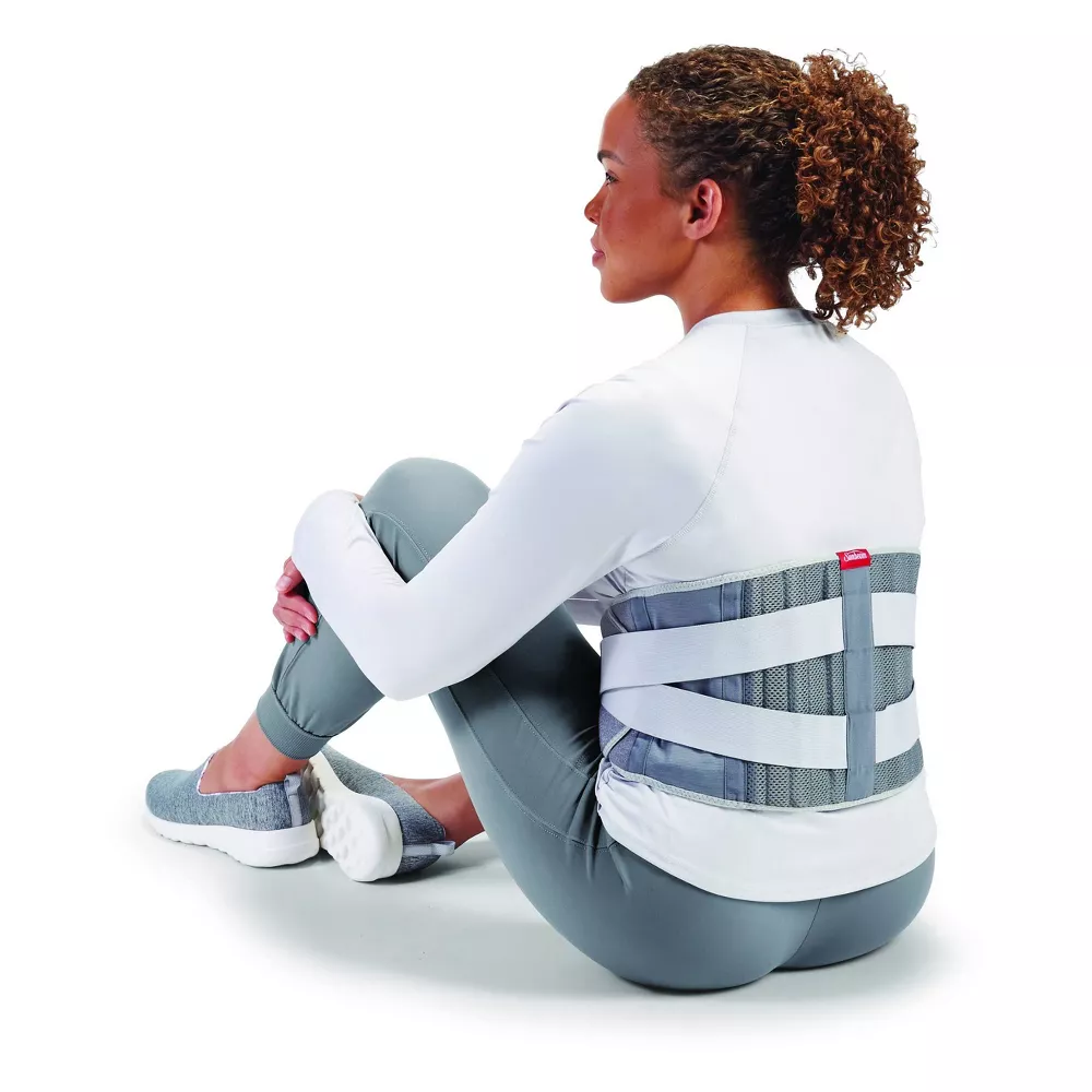 Sunbeam SelectRelief Extended Therapy Heating Pad Back Relief Bundle | Heated Back Brace with Extra Gel Pack