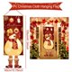 thumbnail image 1 of Bandera colgante de Navidad para el hogar, decoración de Feliz Navidad, adornos de Natal Noel, suministros de decoración Kerst, 2023, 1 of 4