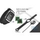 thumbnail image 3 of 1PC Black Ultrasonic Mosquito Repellent Wristband, Smart Insect Repellent Wristband, Electronic Mosquito Repellent Wristband Watch with USB Charging/W, 3 of 5