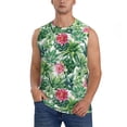 thumbnail image 6 of Daiia Succulents 1 Printed Men's Tank Tops,Casual Soft Sleeveless Gym Muscle Shirts Bodybuilding Tee-Large, 6 of 8