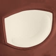 thumbnail image 4 of Iugvhana Womens Seamless Sports Bra Wide Strap Breathable Anti-Sagging Yoga Bra with Built-in Pads Push-Up Gym Workout Cami Tank Tops Brown L, 4 of 6