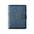 thumbnail image 1 of Sywqhk Kit de carpeta económica A6 de 6 anillas/organizador de dinero de cuero PU para dinero en efectivo (azul) Sywqhk Para estrenar, 1 of 9