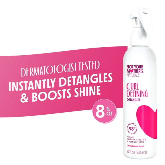 Not Your Mother's Naturals Tahitian Gardenia & Mango Butter Curl Definition Hair Detangler, 8 fl oz