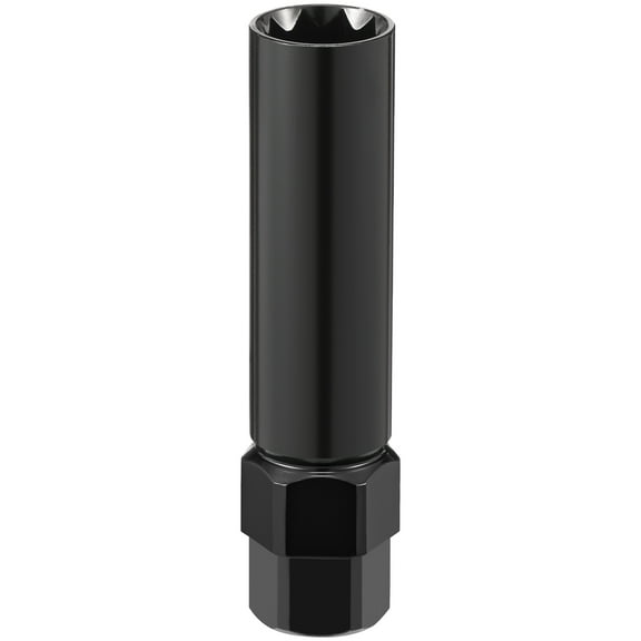 Sutowe 10 Spline Lug Nut Socket Heavy Duty 10 Point Lug Nuts Remover Easy to Use Hex Drive Wheel Lock Removal Tool Replacement for Truck SUV