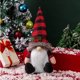 thumbnail image 5 of Toystoory Navidad muñeco sin rostro sofá decorativo Festival decoración de Navidad fiesta escaparate ornamento tela no tejida barba habitación hogar Kits de decoración para fiestas Anciano Toystoory HA070089-01, 5 of 6