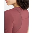 thumbnail image 5 of Avia Women's Ribbed T-Shirt with Short Sleeves, Sizes XS-XXXL, 5 of 6