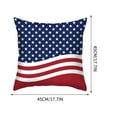 thumbnail image 2 of TACILIP Independence Day Decor, Independence Day Pillows Cover Sofa Office Linen Pillows Cover Cushion Cover, Gifts for Mom, 2 of 5