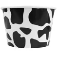 thumbnail image 1 of Cow Print Black Ice Cream Cups  (1000/Case), 1 of 4