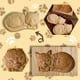 thumbnail image 1 of Moldes para hornear, molde para pasteles, troquelado, modelo cónico, molde de goma de madera para pan de jengibre, 1 of 9