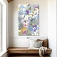 thumbnail image 2 of Elephant Stock Floral Jewel Garden Ii Wall Art - Vertical Multi Panel Canvas - Living Room Wall Decor - Floral And Botanical Multi Panel - Beige And Gray Decor By Danhui Nai - 32" x 50", 2 of 8