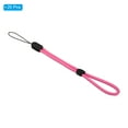 thumbnail image 3 of Uxcell 200mm 8 Inch Hand Wrist Strap Lanyards, 20 Pcs Nylon Adjustable Wristlet String Cord, Pink, 3 of 6
