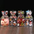 thumbnail image 5 of Visland 5Pcs Storage Box Xmas Style Reusable Waterproof Transparent Christmas Fruit Packaging Box for Party, 5 of 5