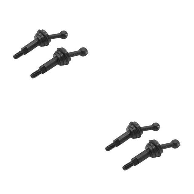 Bewildely Eje de transmisión de 2 piezas, Material Premium, durabilidad de servicio prolongado, cambio directo de hueso de perro, reemplazo decorativo negro 2piezas Bewildely CBP208636