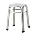 thumbnail image 1 of Luzkey Metal Stool Classroom Nonslip Diameter 29cm Easy Clean Practical Round Stackable Stool for Indoor Outdoor Dining Room Kitchen 29cmx50cm, 1 of 8