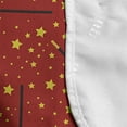 thumbnail image 4 of Magician Microwave Oven Cover, Repetitive Pattern with Irregular Stars and Magic Wands, Water Resistant Organizer with Pockets for Kitchen, 36" x 12", Vermilion Dark Taupe, by Ambesonne, 4 of 4