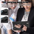 thumbnail image 4 of XYX Case for 13-inch iPad Pro 13 M4 2024 (Model:A2926/A3007) with 360 Degree Rotating, Hand Strap, Shoulder Strap, Black, 4 of 7