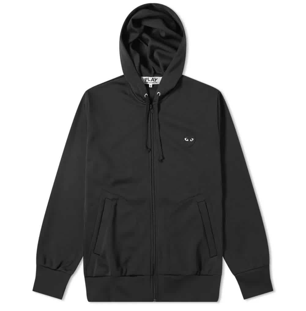 comme des garcons heart print