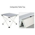 thumbnail image 4 of Mesa plegable para exteriores, mesa de camping de aluminio compacto y ligero con Labymos Mesa de aluminio, 4 of 7
