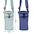 thumbnail image 3 of Sportteer Double Pocket Water Bottle Bag Mobile Phone Holder Water Bottle Bag Water Bottle Holder 2Pcs Lightweight Portable Double Pocket Design with Strap for Hiking Travel Gym, 3 of 8