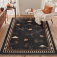 thumbnail image 2 of GENIMO 2'x3' Halloween Doormat, Washable Non Slip Soft Whimsical Cat Outdoor Door Mat for Front Door Covered Porch Patio Entryway, Vintage Black, 2 of 6