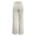 thumbnail image 4 of Womens Pants High Waist Wide Leg Loose Length Trousers with Pockets Pant, 4 of 4