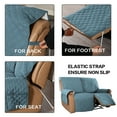 thumbnail image 6 of YEERSWAG 2 Seat Recliner Sofa Cover Velvet Recliner Sofa Slipcover Couch Covers for 2 Cushion Couch Quilted Recliner Cover Slip Resistant Sofa Furniture Cover, 6 of 6