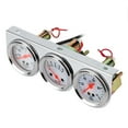 thumbnail image 1 of 2in Universal 3 in 1 Gauge Set Water Temp VoltsOil Press 52mm Meter Mechanical Instrument, 1 of 7