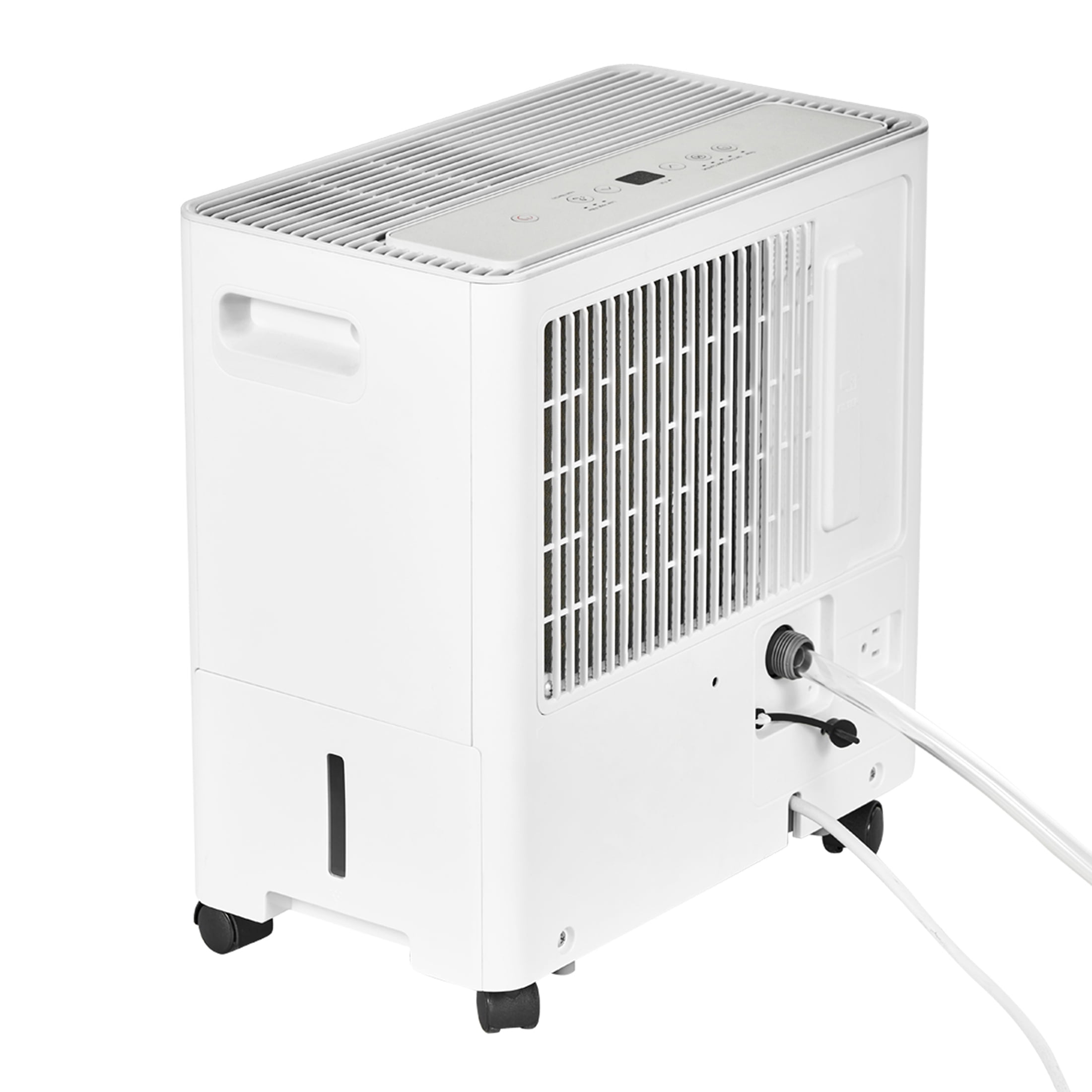 Restored Midea Dehumidifier, 22 Pint, Up To 1,500 Sq Ft, Programmable Timer, Wi-Fi and Alexa, White