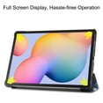 thumbnail image 5 of Allytech Slim Case for Samsung Galaxy Tab S6 Lite 10.4 inch 2022/2020 Model (SM-P610/P613/P615/P619) - Ultra Slim Lightweight Auto Sleep Wake Multi Angle Viewings Stand Hard Back Shell - Starry Night, 5 of 9