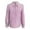 Pink, variant on hotojiny Womens Striped Button Down Shirts Long Sleeve Collared Tie Front Blouse Fall Casual Office Work Dressy Tops