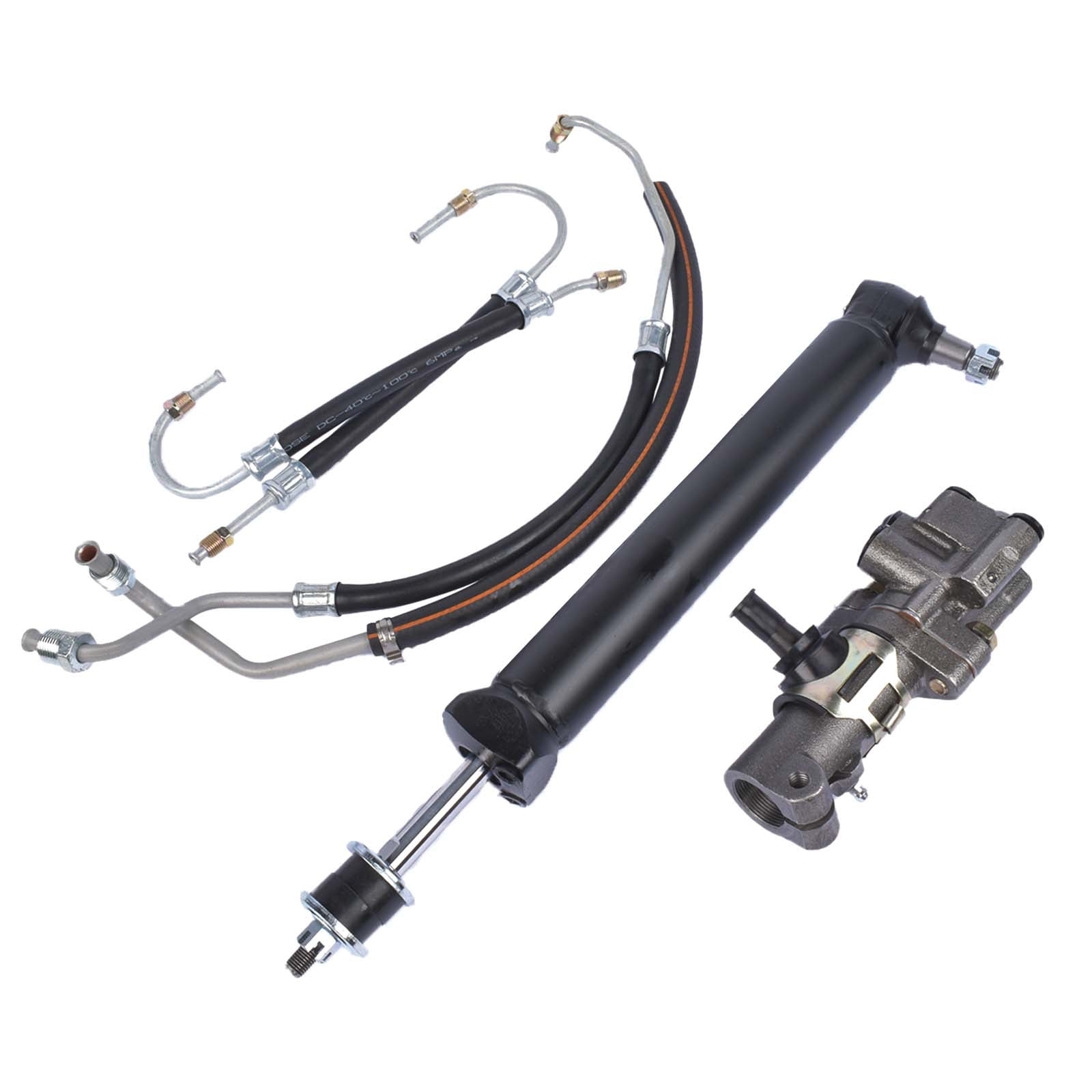 NEWZQ Power Steering Valve Cylinder Hose Kit for Chevrolet Corvette Convertible Coupe 1964-1979