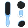 thumbnail image 3 of Unique Bargains 1 Pc Double-sided Pointed Tail Foot Scrubber Blue, 3 of 7