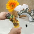thumbnail image 5 of WYYP Sunflowers Beach Shell Towels Set of 2 Kitchen Towels for Bathroom Hotel Gym and Spa 27.5*16in, 5 of 6
