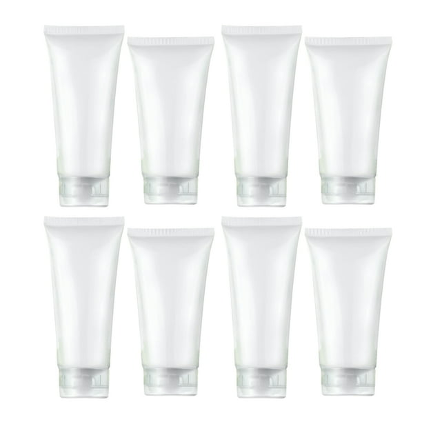 10 botellas portátiles de viaje rellenables para champú y loción (5 tapones de rosca de 10 ml y 5 tapones de 20 ml).