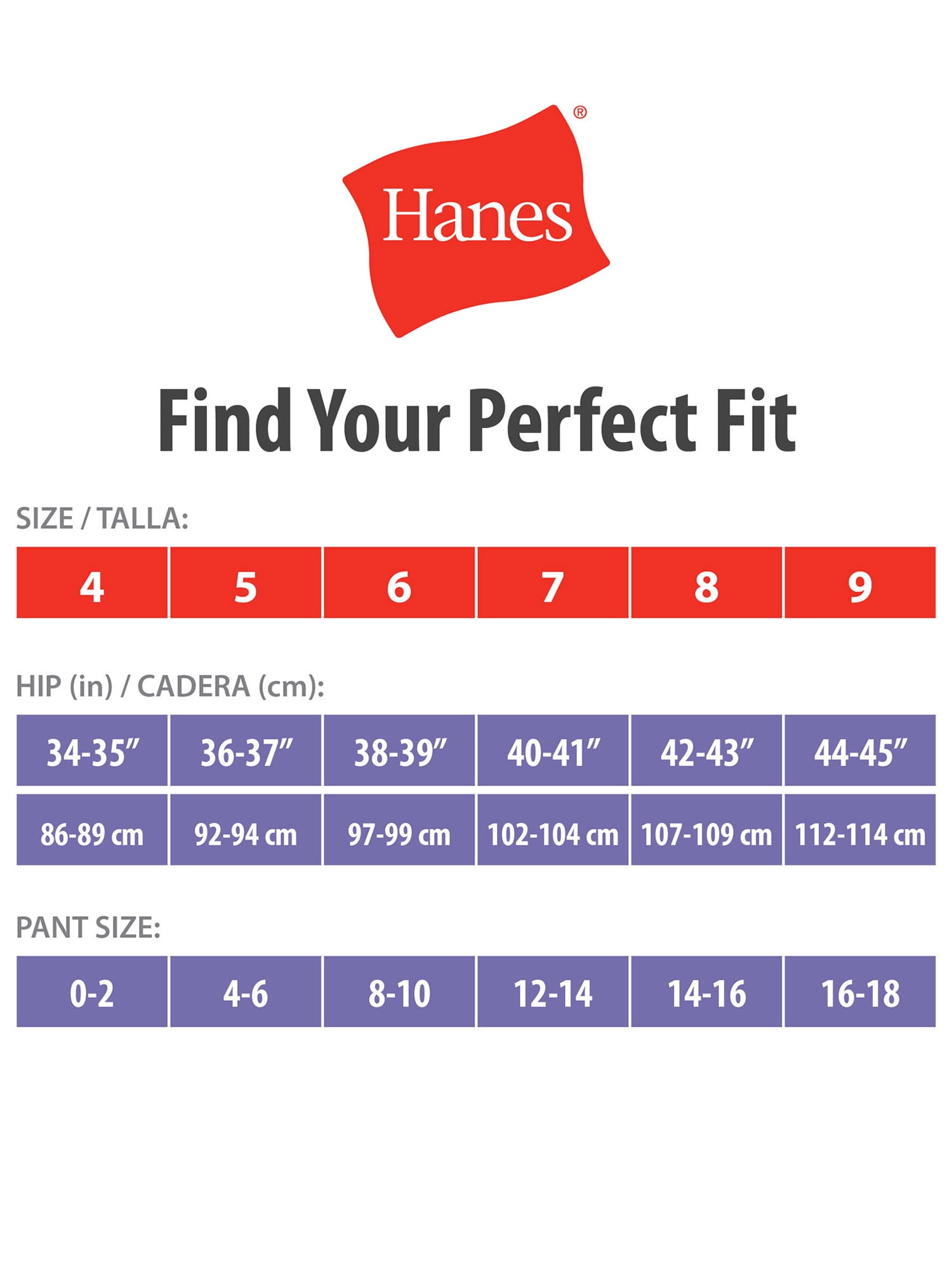 Hanes Women's Nylon Brief Panties 6-Pack