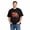 Black-114, variant on Women's Cotton T-Shirt, Cute Vampire Pixel Kawaii Graphic Crew Neck Short Sleeve Tee for Halloween Party