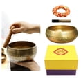thumbnail image 3 of Juego de martillados a mano Sunnimix Cuenco de sonido de meditación de tibetano budista 11cm, 3 of 8