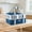 Blue, variant on Leaglojoy Insulated Casserole Carrier for Hot or Cold Food, Casserole Dish Carrying Case, Lasagna Holder for Potluck Parties/Picnic/Cookouts, Fits 9"x13" Baking Dish, Grey
