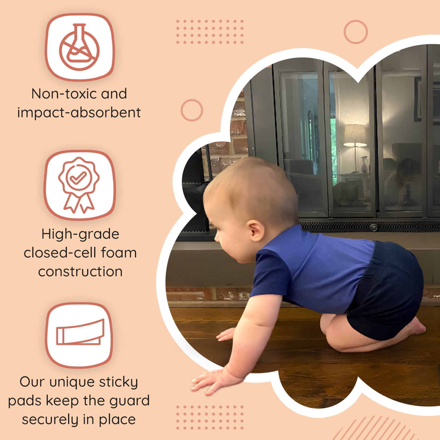 Sharp Edge And Furniture Safety Guards, Protective Foam Cushion Bumper,  Adhesive L Shape Adhesive Childcare Corners, Baby Caring Child Proofing  Strip For Table, Fireplace, Countertop - Temu